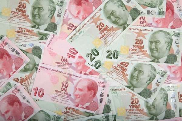 Counterfeit Turkish Lira